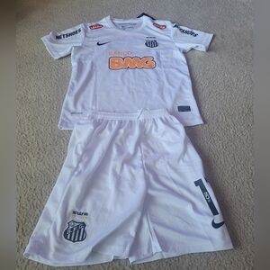 Nike Santos 2012/13 Neymar Jr #11 Soccer Jersey & Shorts Set Men 28